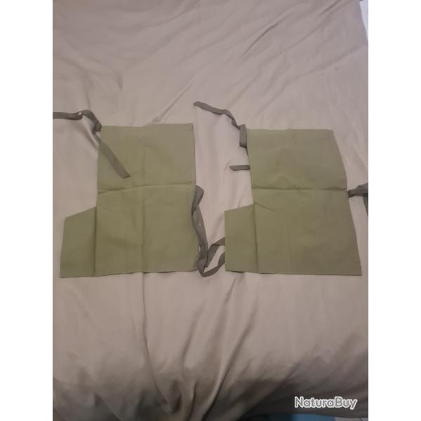 Couvre chaussure tissus militaire. Arme franaise.