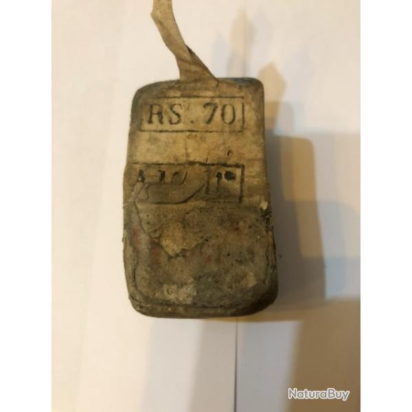 Trs Rare Paquet Non ouvert de 9 cartouches 11mm Chassepot RS 70 - Guerre de 1870