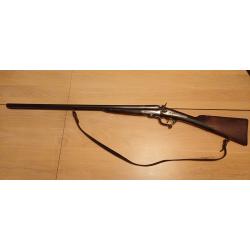 Fusil juxtaposé à chiens calibre 16 fonctionnel