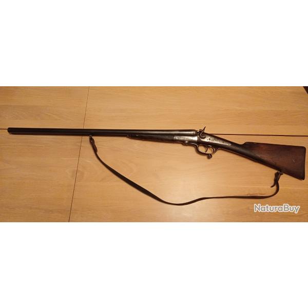 Fusil juxtapos  chiens calibre 16 fonctionnel