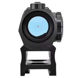 Point rouge 1X20mm 2 MOA avec support risée pour fusil ou carabine de chasse