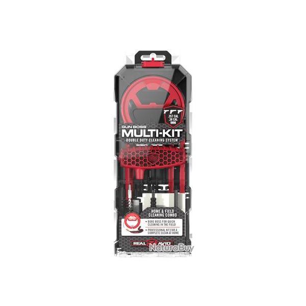 KIT DE NETTOYAGE GUN BOSS MULTI-KIT Cal.357 / .38 / 9mm