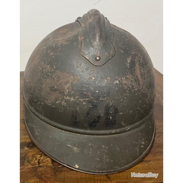 Casque Adrian mod. 1915 de l'arme italienne de production franaise - WW1 (trs rare!)
