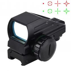 1X40 point rouge vue chasse réflexe portée holographique 4 réticules au choix 11 ou 20 mm dispo A1