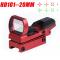 petites annonces chasse pêche : 1X40 point rouge RED vue chasse réflexe portée holographique 4 réticules au choix 11 ou 20 mm dispo