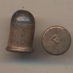 (10819 BIS) Une belle cartouche 9mm BOSQUETTE par CF marque F