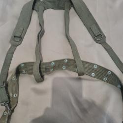 Brelage +ceinturon militaire français.