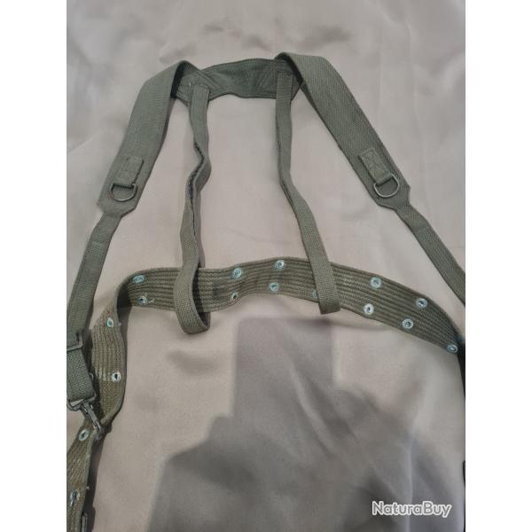 Brelage +ceinturon militaire franais.