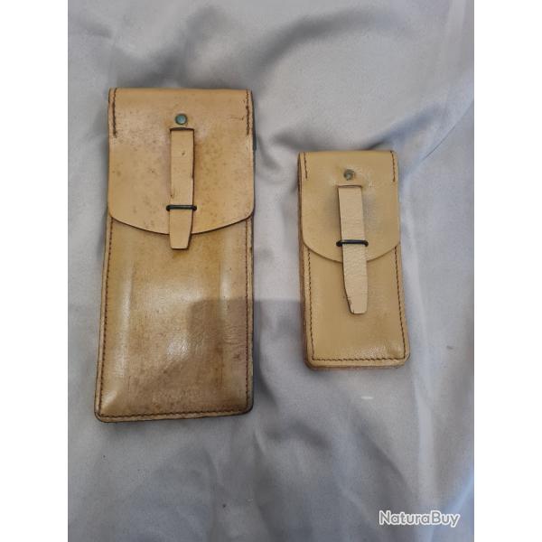 Collection militaria. Authentique.  sacoche Porte chargeur .apres guerre anne 50