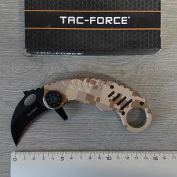 Couteau griffe TAC FORCE - karambit