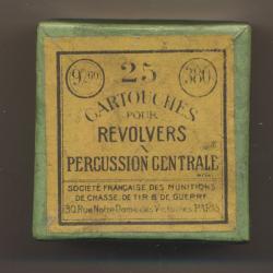 (5933) UNE BELLE BOITE Amorçage couvert poudre noire GEVELOT GAUPILLAT SFM balle cirée