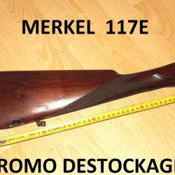 crosse fusil MERKEL 117E EJECTEUR 117 E - VENDU PAR JEPERCUTE (a7534)