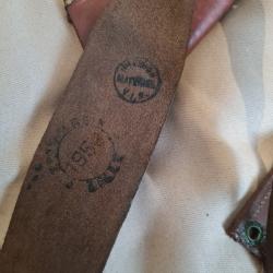 Collection militaria Brelage cuir