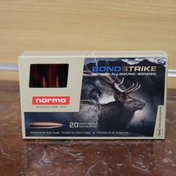 Cartouches Norma Bond Strike 165gr /10.7g Calibre 7mmPRC