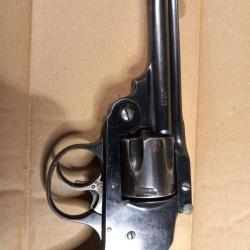 IVER JOHNSON TOP BREAK SAFETY HAMMERLESS 2nd modèle cal 38sw