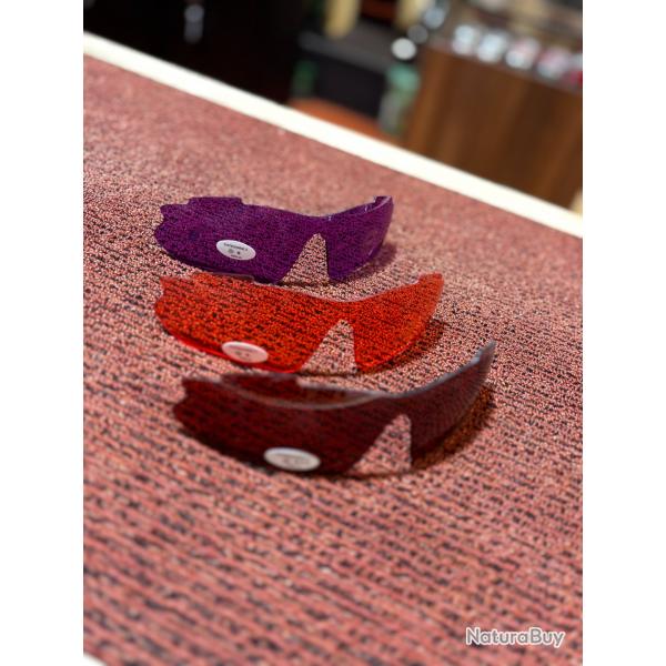 DESTOCKAGE !! PACK 3 VERRES SUPPLEMENTAIRES PIERRE BOUTIN VIOLET-BRUN-ROSE