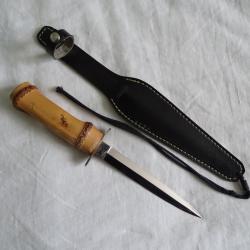 Poignard de lancer artisanal