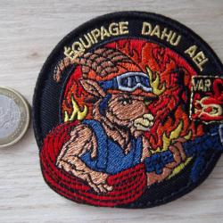 écusson patch collection DAHU AEL - VAR - Pompiers France 8 x 7.5cm
