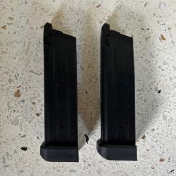 2 Chargeur gaz jhon wick 3 ASG/STI