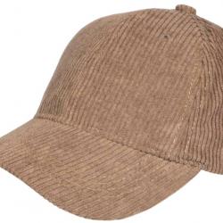Casquette Velours Marron Cotele Tradition Look Baseball Sneyson Taille unique Marron