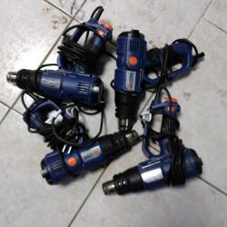 Lot de décapeur thermique A reparer vendu dans l'état