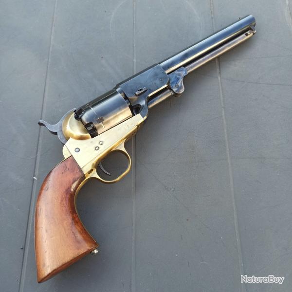 Rplique italienne rvolver PN Navy 1851 de chez UBERTI en cal.36 dat 1967 - Mise en vente 1