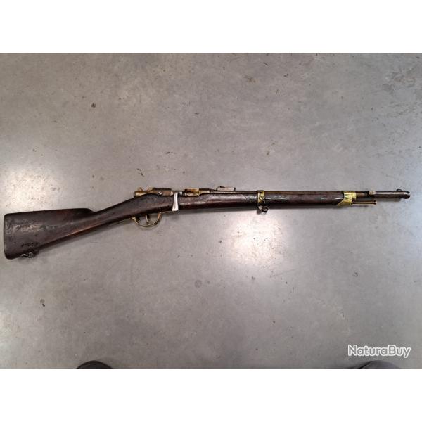 Mousqueton gras Mle 1874 M80 11mm