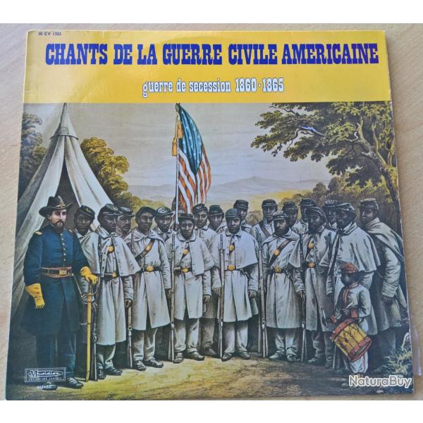 Disque Vinyle "Chants de la guerre civile Amricaine"