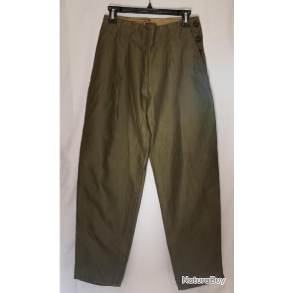 Pantalon US M-43 personnel fminin WAAC NURSE 39/45 WW2