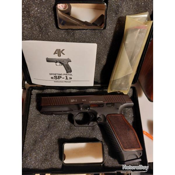izhmash SP1 9X19 trs rare en France pistolet kalashnikov