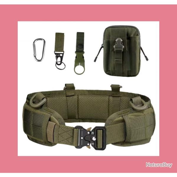 Ceinture tactique Multifonction kaki ( envoi gratuit )