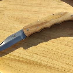 couteau Pliant en bois personnalisable