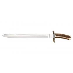 Dague de chasse Joker 33 cm bois de cerf