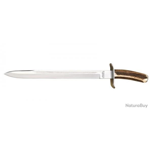 Dague de chasse Joker 33 cm bois de cerf