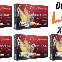 Lot munitions Hornady SST Superformance 180g - Cal. 300 WM - X100 munitions