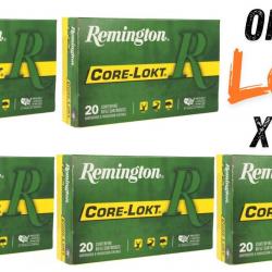 Lot munitions Remington core-lokt 180 grs - Cal. 30-06 Sprg - X100 munitions
