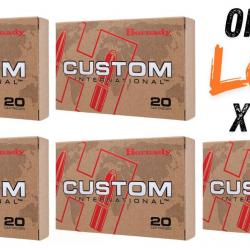 Lot munitions Hornady Custom Interlock 180g - Cal. 308 Win - X100 munitions
