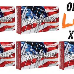 Lot munitions Hornady American Whitetail Interlock 165g - Cal. 308 Win - X100 munitions
