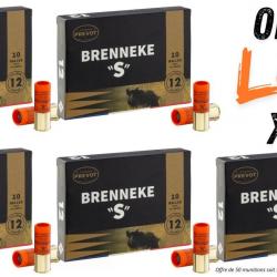 Lot munitions Prevot Brenneke "S" 12/70 - X50 munitions