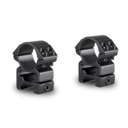 Colliers Hawke Haut pour Ø30 mm, empreinte weaver/picatinny