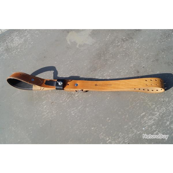 bretelle cuir  de tir  Walter Gehmann