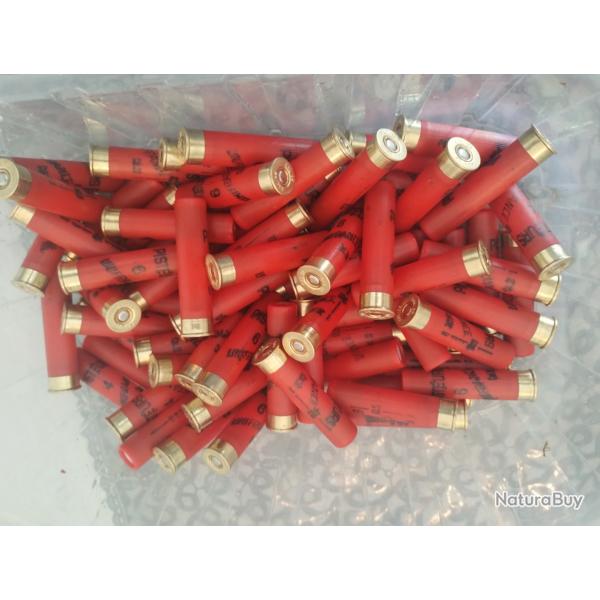Lot de 70 cartouches PISTEUR 14mm, BJ, Plomb n 4 et  6 SANS PRIX DE RESERVE