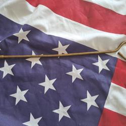 DESTOCKAGE : Baguette de nettoyage laiton pour PM Thompson M1 /1928 US ARMY militaria 100% ORIGINAL