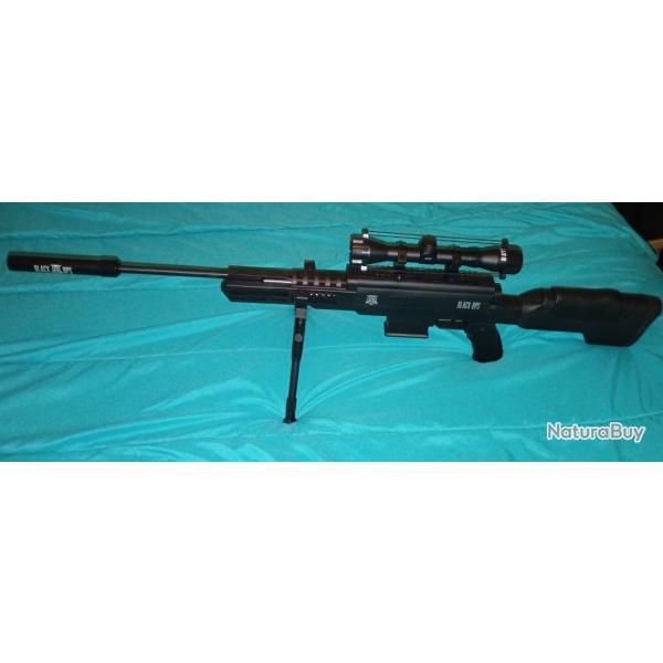 Carabine Black OPS Sniper Tactical 4,5mm 19.9 Joules, offre spcial 1 aux enchres!!