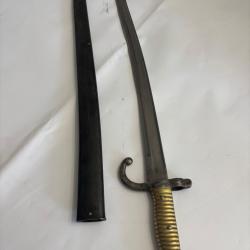 Baïonnette Chassepot 1868