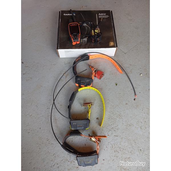 Garmin Astro 320 + colliers