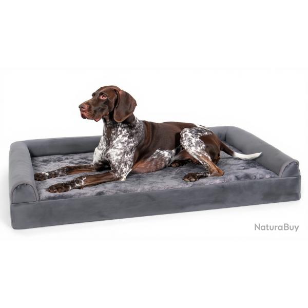 Lit Orthopdique pour chien 121x76x18cm - Lavable facilement en machine - Livraison rapide