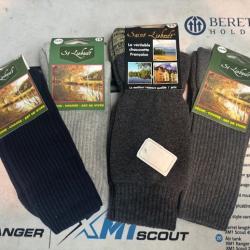 magnifique lot de 4 paires de chaussettes haute canard t43/46 déstockage enchere