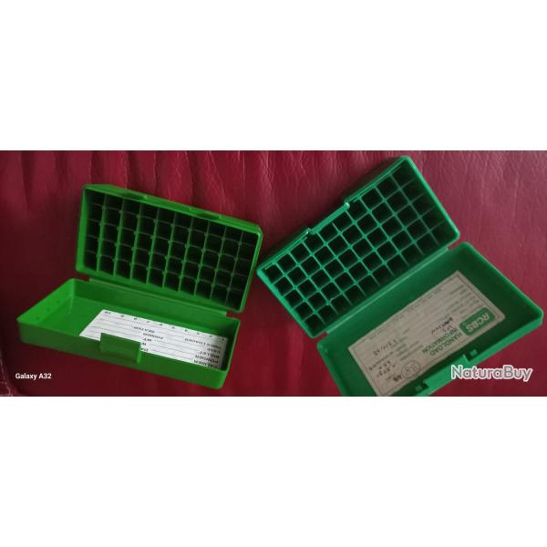 Boîte de rangement vide pour munitions