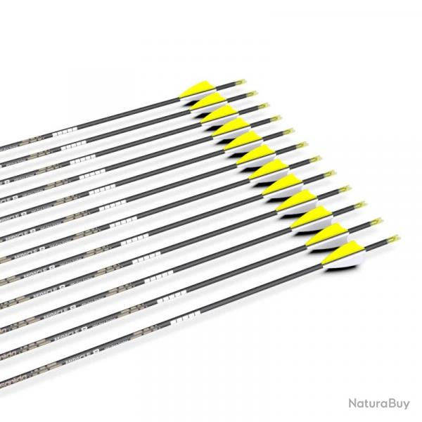 Fleches Carbone Sanlida Hero Classique - 800 / 008